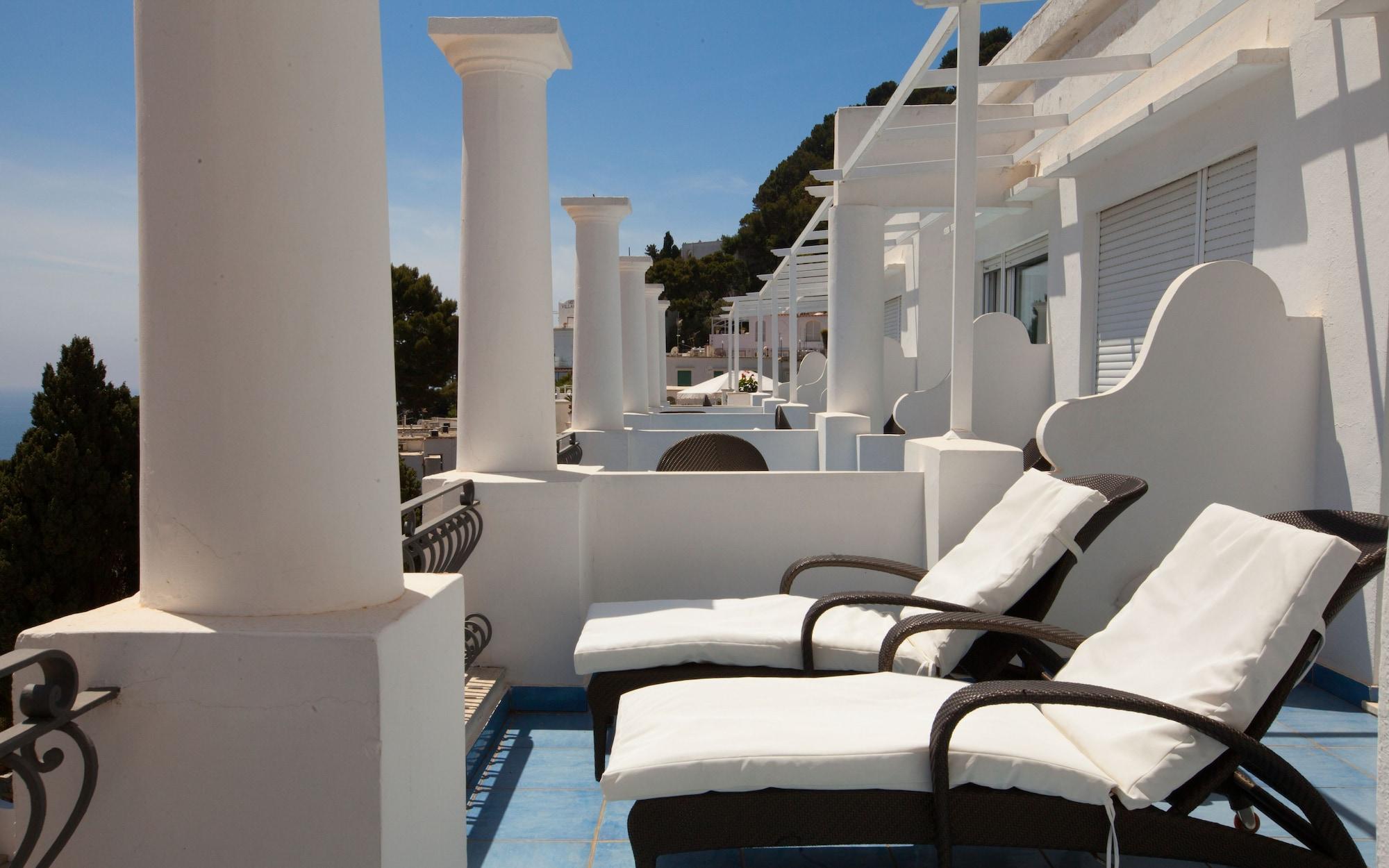 Hotel La Residenza Capri Esterno foto