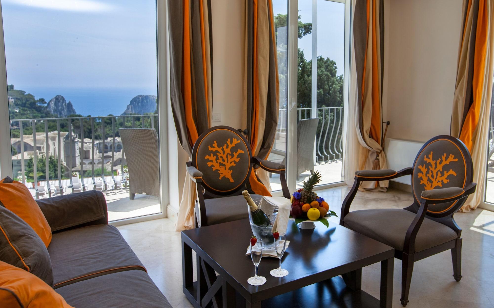 Hotel La Residenza Capri Esterno foto