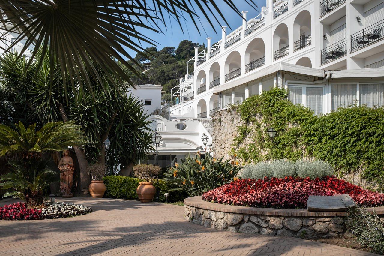 Hotel La Residenza Capri Esterno foto