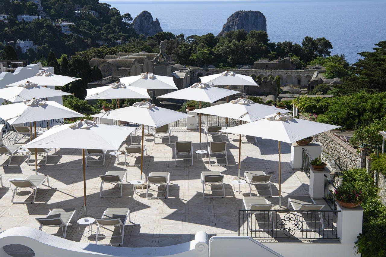 Hotel La Residenza Capri Esterno foto